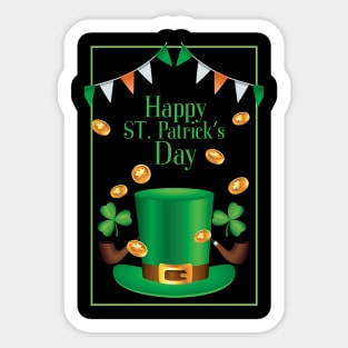 Happy St Patricks Day Sticker